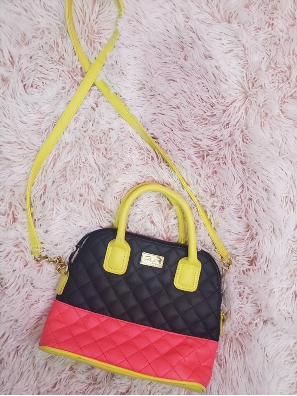 Luv Betsey by Betsey Johnson medium-sized crossbody bag EUC - Picture 4 of 13